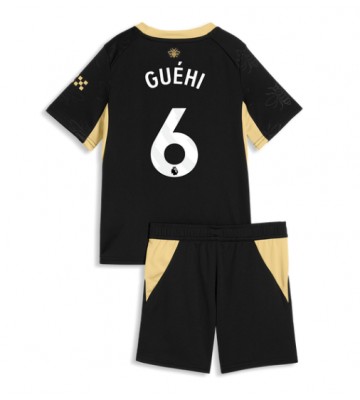 Manchester City Marc Guehi #6 Replika Bortatröja Barn 2026-27 Kortärmad (+ Korta byxor)